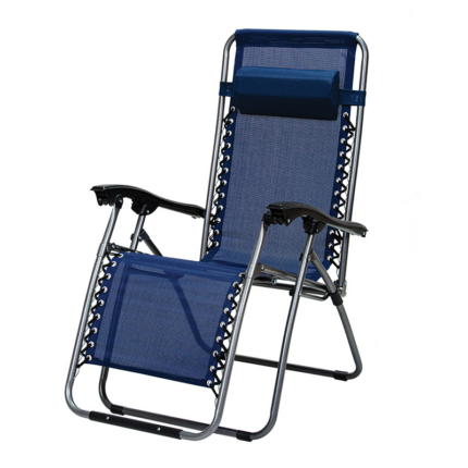 MESSINA Baštenska podesiva stolica – plava