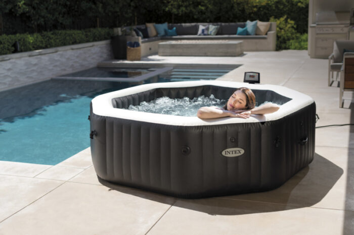 INTEX PureSpa JET & BUBBLE DELUXE Jacuzzi Octagon 4